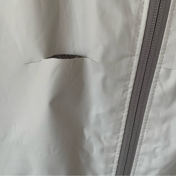Columbia Womens Arcadia Casual Waterproof Rain Jacket White Size Small - Picture 6 of 9